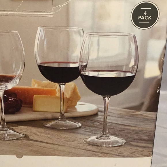 Threshold Dining Threshold Stemmed Red Wine Glasses Pack Of 4